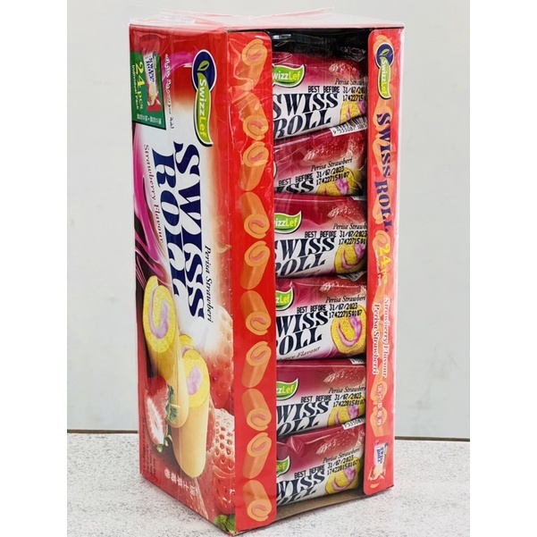 Jual Swizzlef Swiss Roll (24pcs x 20g) | Shopee Indonesia