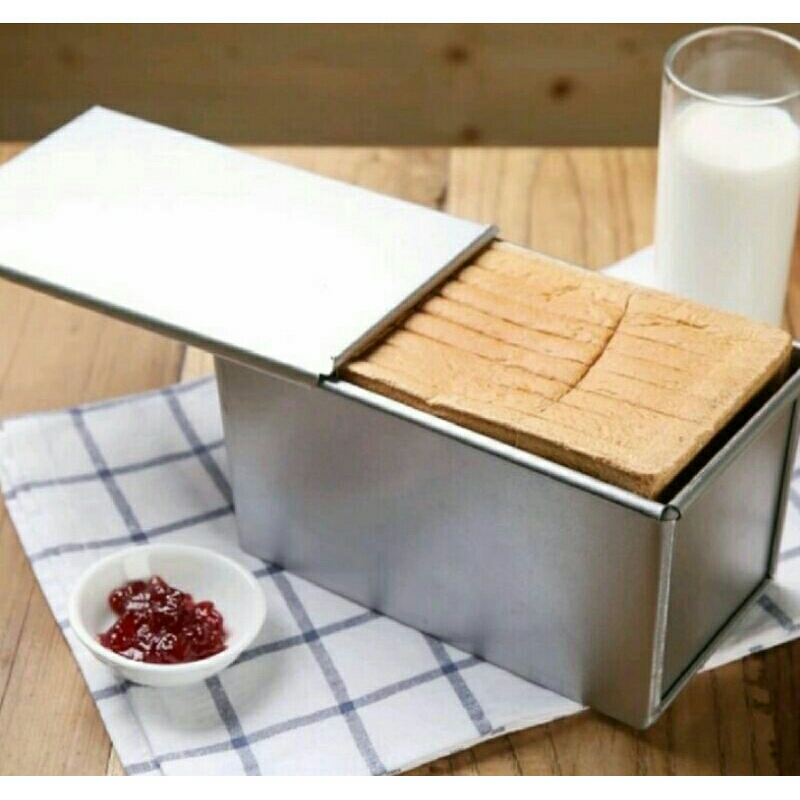 Jual LOYANG ROTI TAWAR BREAD+TUTUP UKURAN 15X12X12 CM | Shopee Indonesia