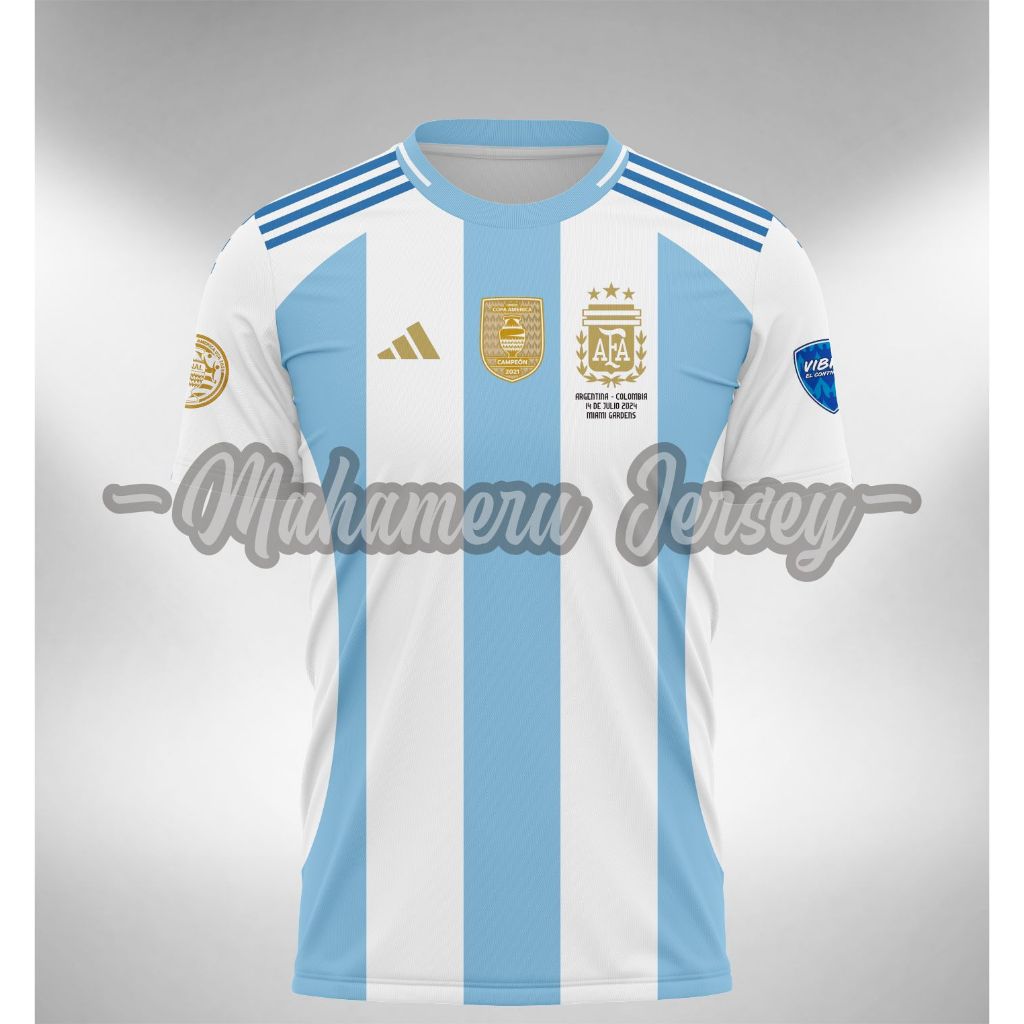 Jual Jersey Home Argentina 2024 2025 COPA AMERICA FINAL | Shopee Indonesia