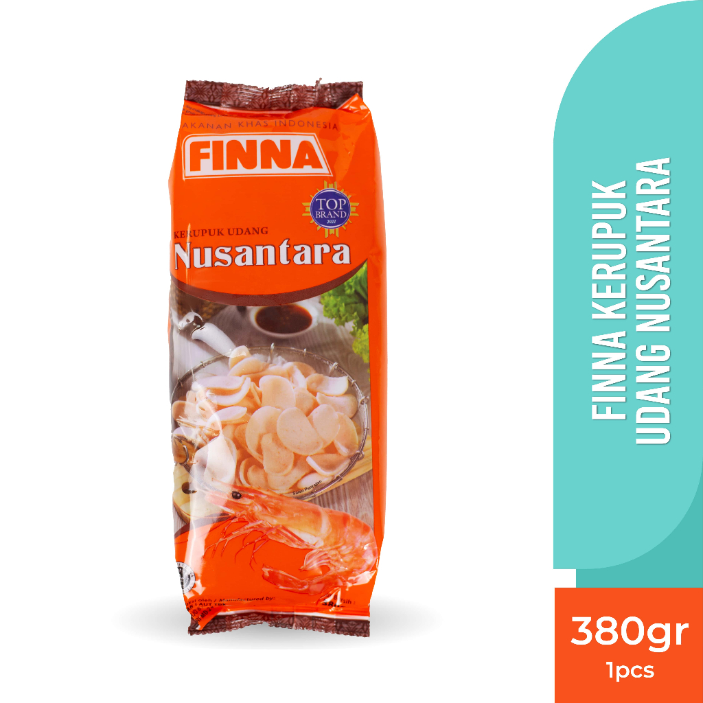 Jual Finna Nusantara Kerupuk Udang 350gr | Shopee Indonesia
