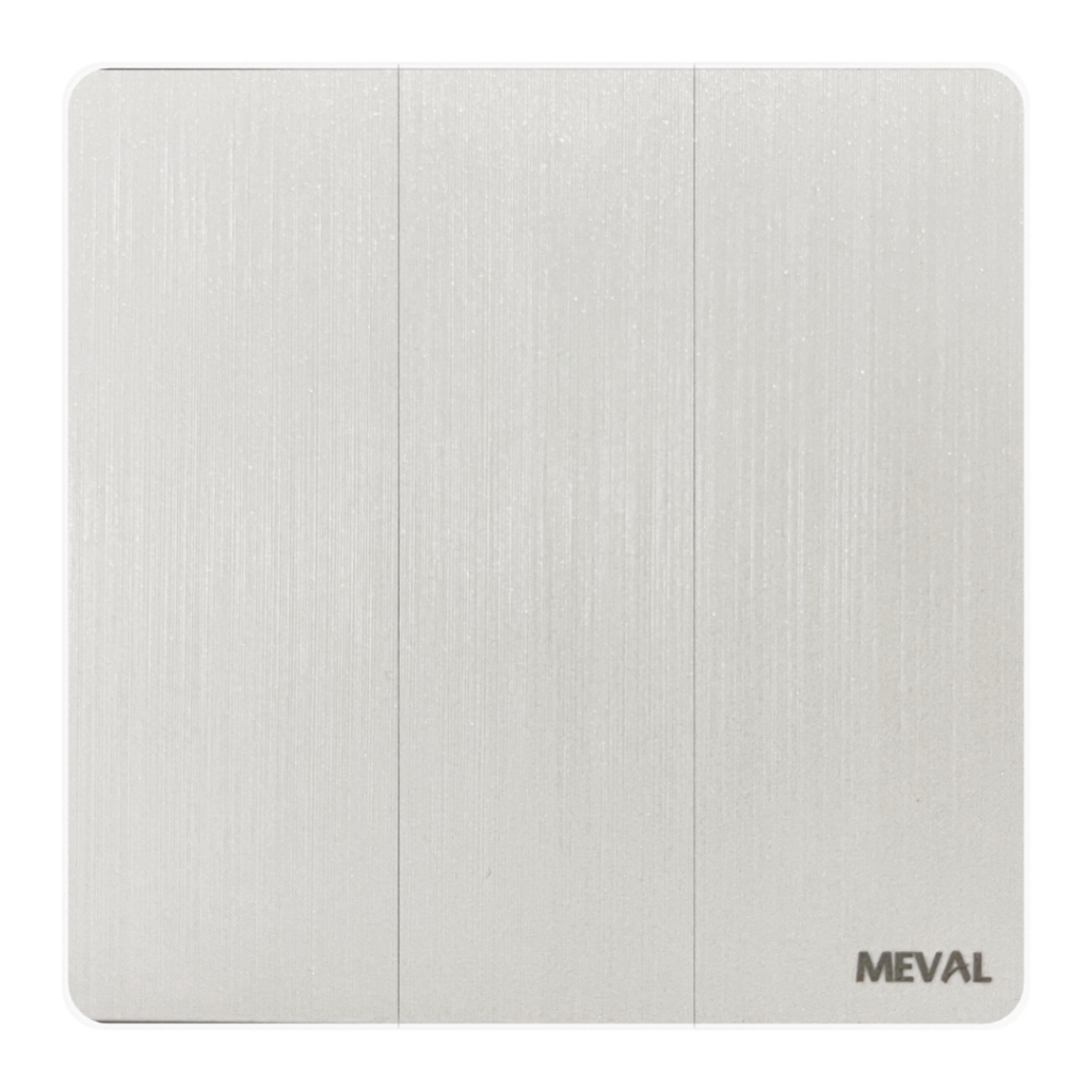 Jual MEVAL Stop Kontak Saklar dan Soket Minimalist Frameless - Pearl ...