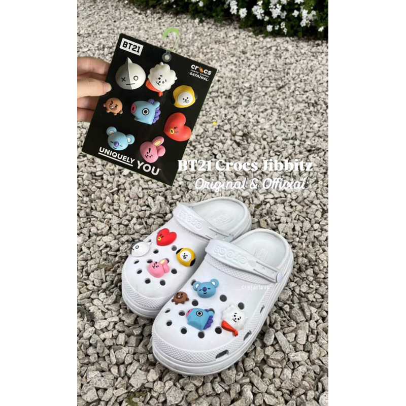 Authentic and official BT21 crocs outlets jibbitz