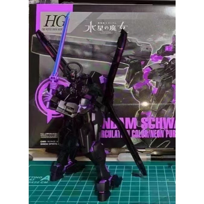 Jual HG JMS SCHWARZETTE NEON VERSION MODEL KIT | Shopee Indonesia