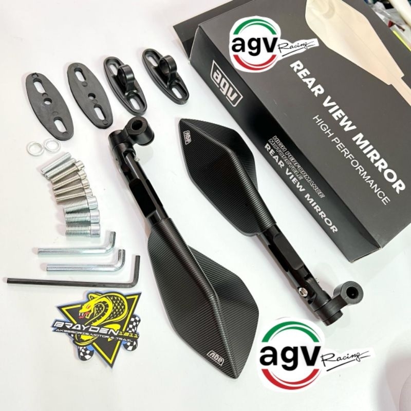 Jual Spion Tomok V Agv Universal Full Cnc Shopee Indonesia