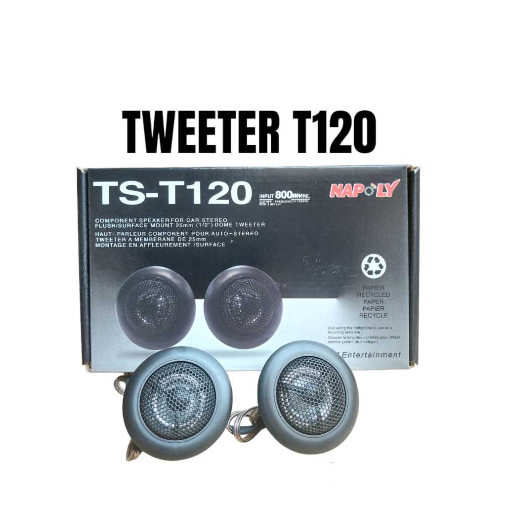 Jual Dome Tweeter Mobil/Tweeter TS T 120 / T-120 Audio Mobil tweeter ...
