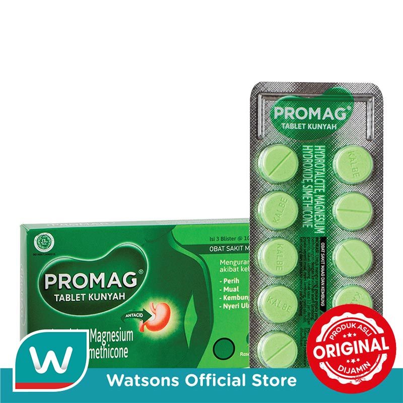 Jual Promag Tablet 10's (Strip) | Shopee Indonesia