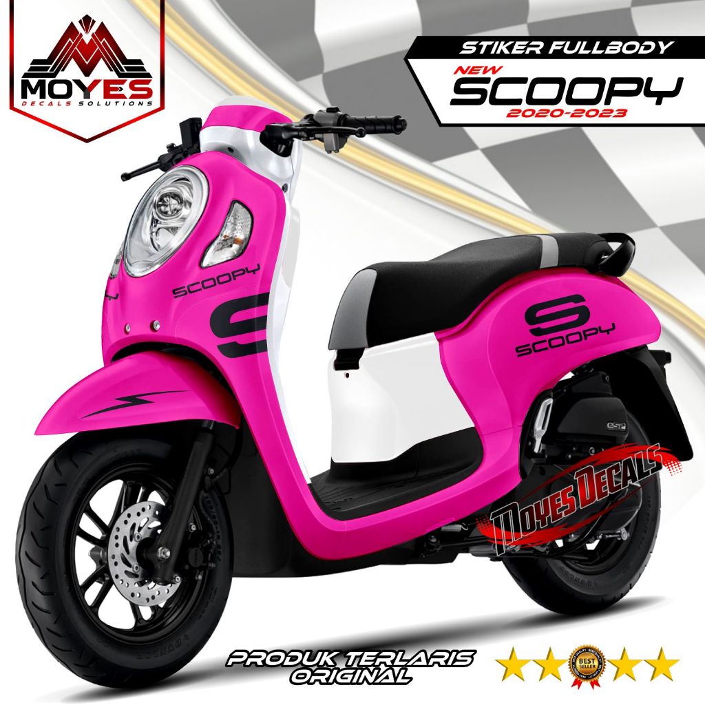 Jual Decal Motor Scoopy New - Stiker Motor Scoopy New Fullbody Premium ...