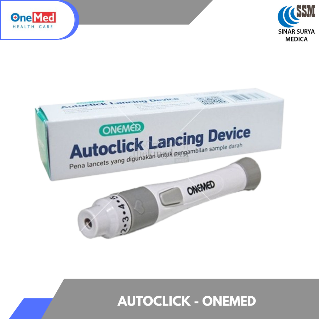 Jual Autoclick Pen Lancing Device Onemed | Shopee Indonesia