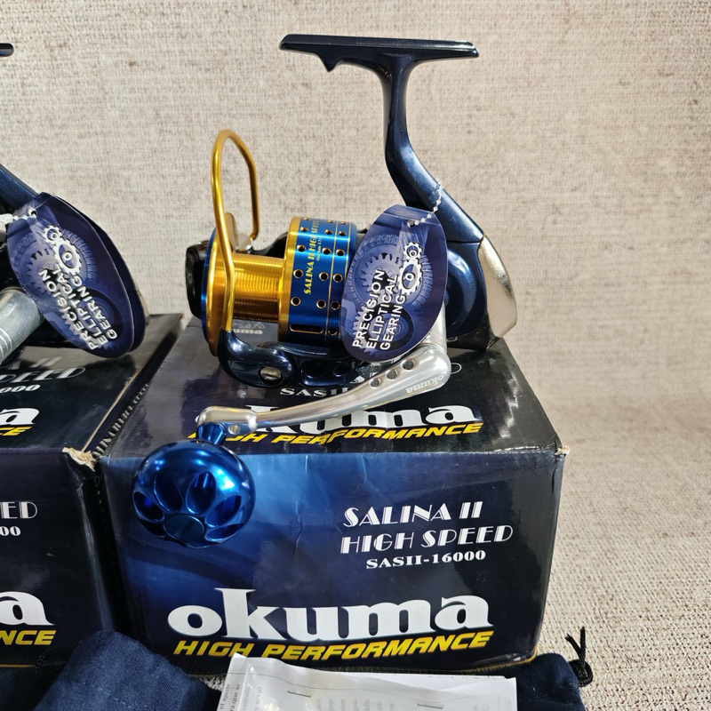 harga reel okuma salina ii 16000 Jual Reel Okuma salina II HIGH SPEED SASII 10000 & 16000 (LAUT)