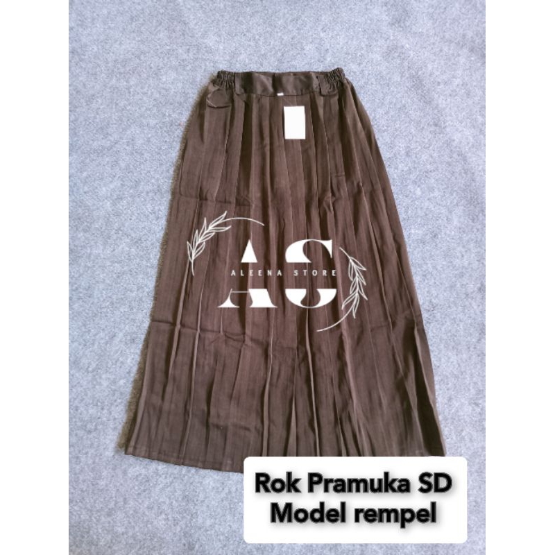 Jual Rok Pramuka SD model RA (lipit atas bawah/full) Seragam sekolah SD ...
