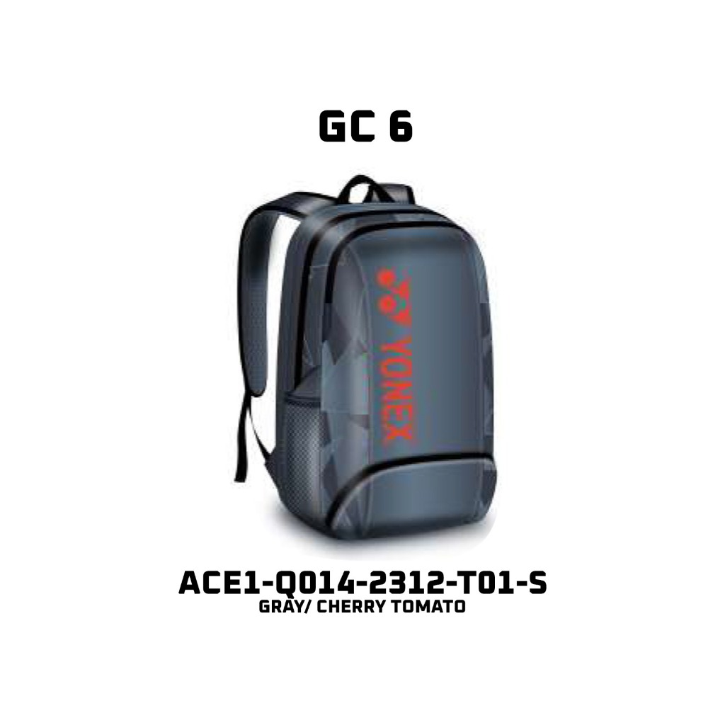 Jual Tas Badminton Bag Yonex Ace 1 Ace1 Series T01 T 01 Gray Cherry 