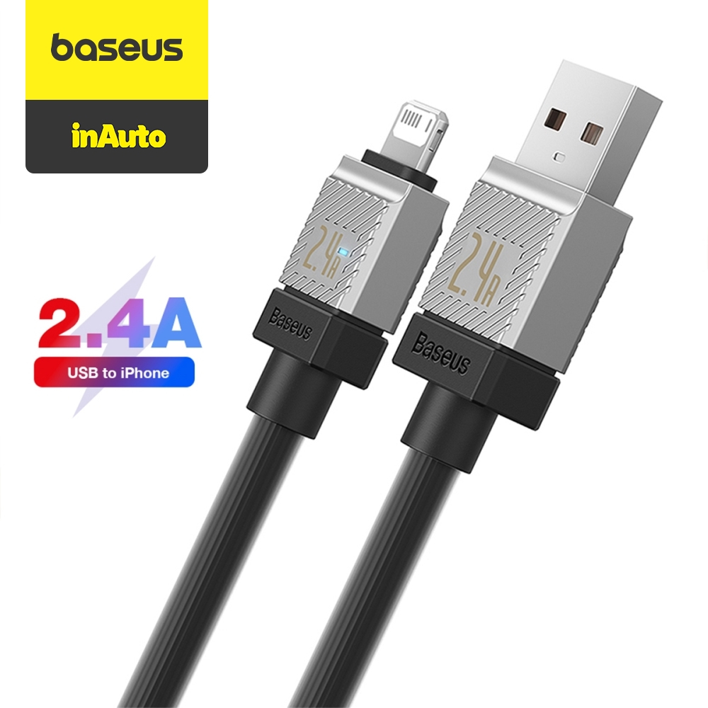 Jual Baseus CoolPlay Kabel Data iPhone Fast Charging Cable USB to