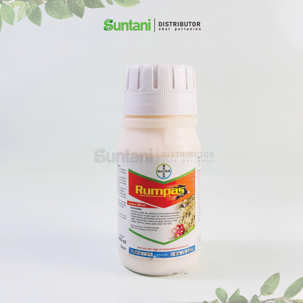 Jual Rumpas 250ml - Herbisida Sistemik ( Obat Pembasmi rumput Liar ...