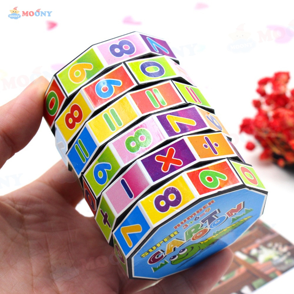 Jual Rubik Kubus Anak Digital Magic Cube Untuk Melatih Belajar ...