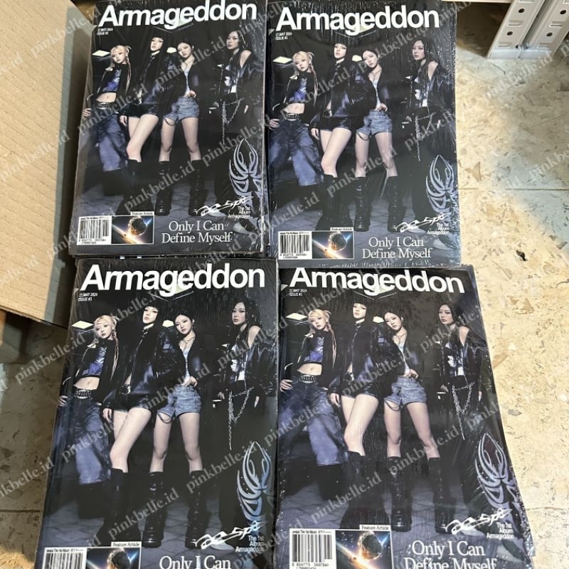 Jual READY STOCK ALBUM MURAH AESPA 1st ALBUM - ARMAGEDDON ZINE VER