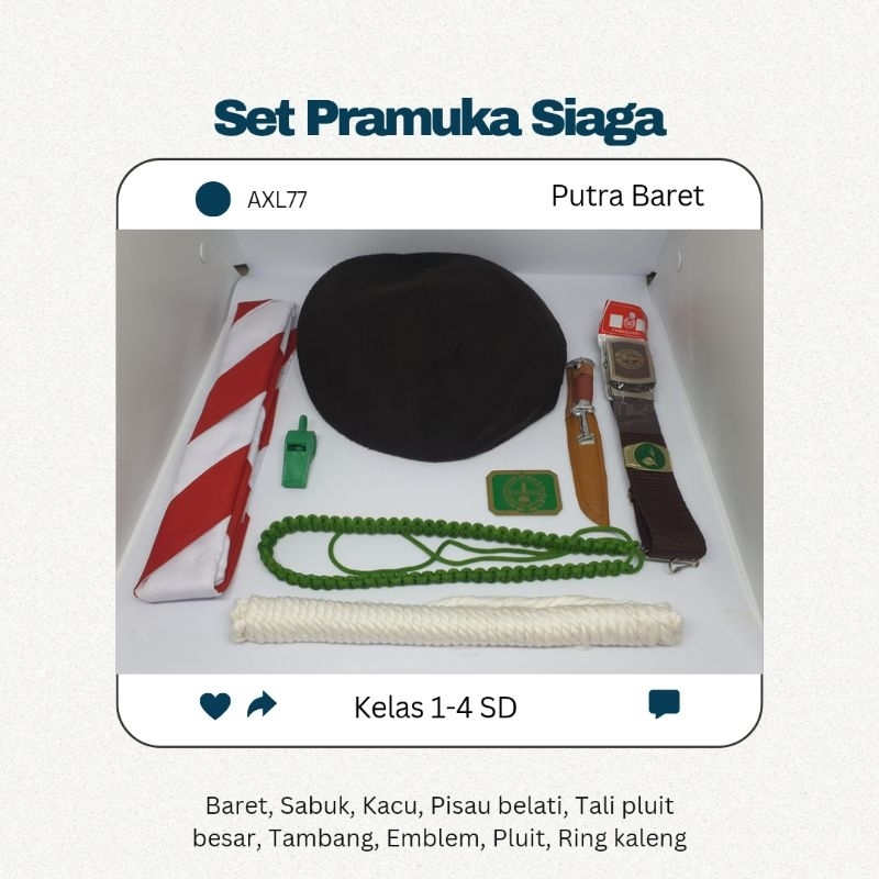 Jual Set Pramuka Siaga Penggalang Penegak Sd Smp Sma Shopee Indonesia