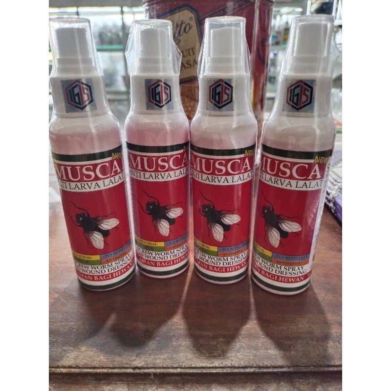 Jual MUSCA OBAT ANTI LARVA DAN LALAT (MUSCA) UNTUK HEWAN TERNAK SAPI ...