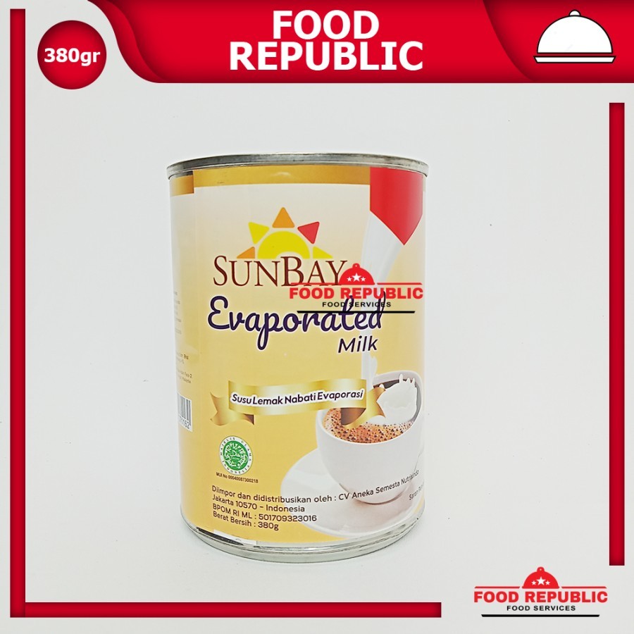 Jual Susu Evaporasi / Evaporated Milk Sunbay Untuk Thai Tea Cake Roti ...