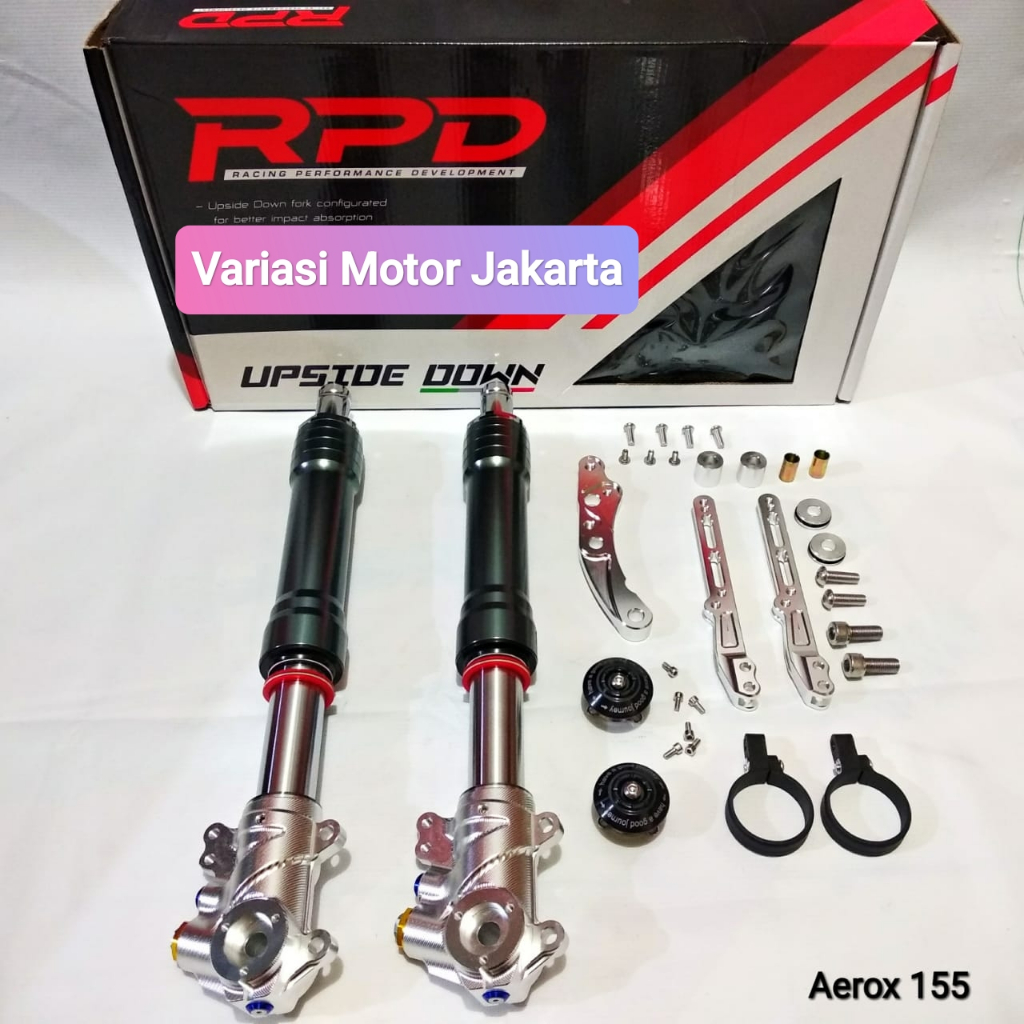 Jual Shock Depan Aerox 155 RPD Upside Down | Shopee Indonesia