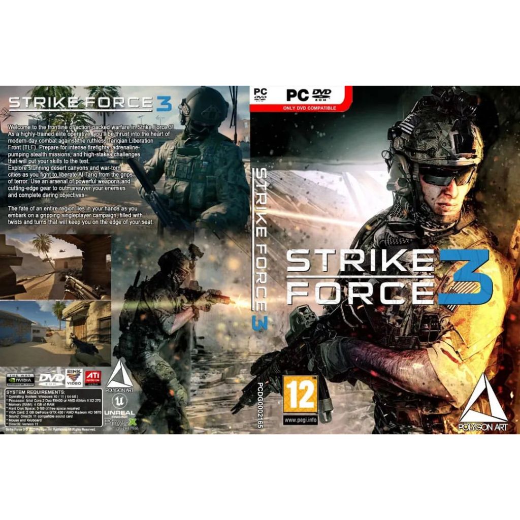 Jual Game Strike Force 3 (1dvd) Shopee Indonesia