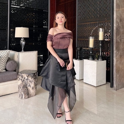 Jual COMA LABEL - Saint Skirt in Black (Skirt Only) // black skirt ...