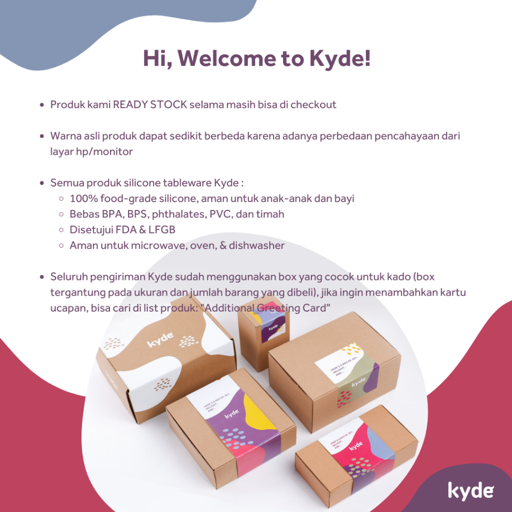 Jual Kyde Silicone To Go Set | Set Lunch Bento Meal Box Anak dan Balita ...