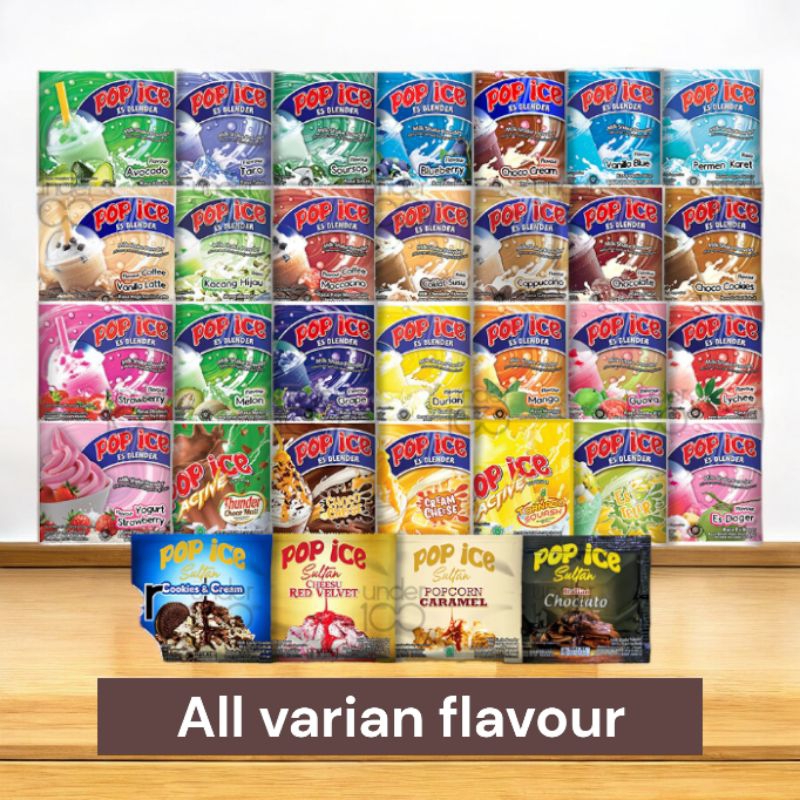 Jual Pop ice semua rasa 1 renceng 10 pcs | Shopee Indonesia