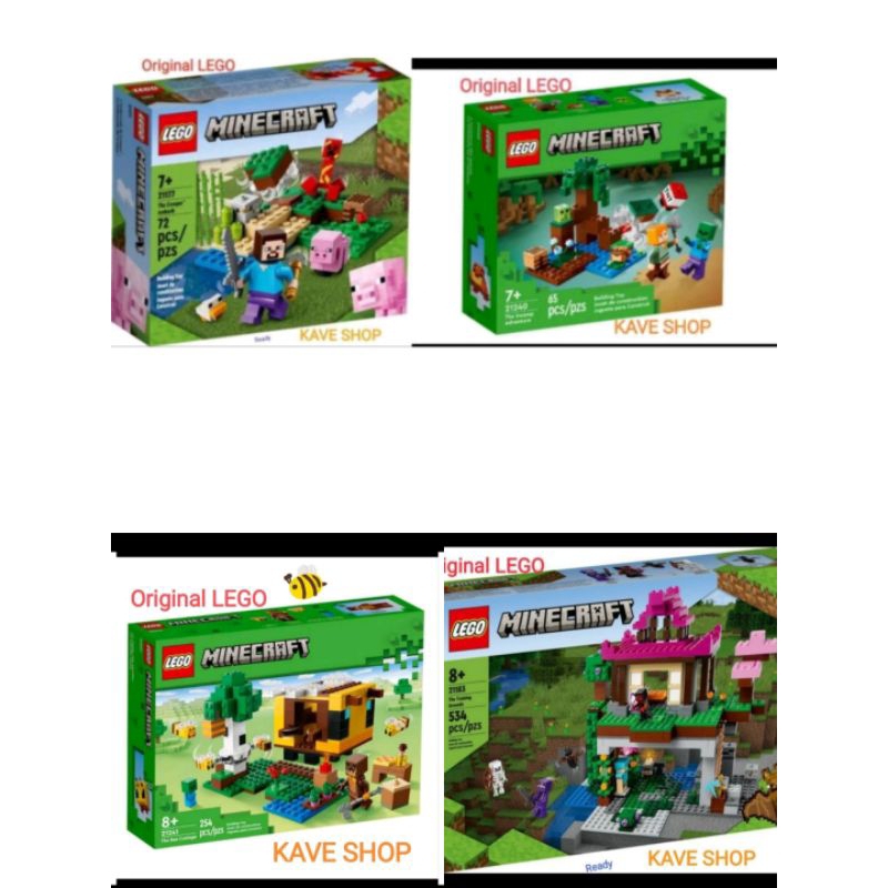Jual LEGO 21240/ 21177 / 21241 / 21183 Minecraft : The Swamp Adventure
