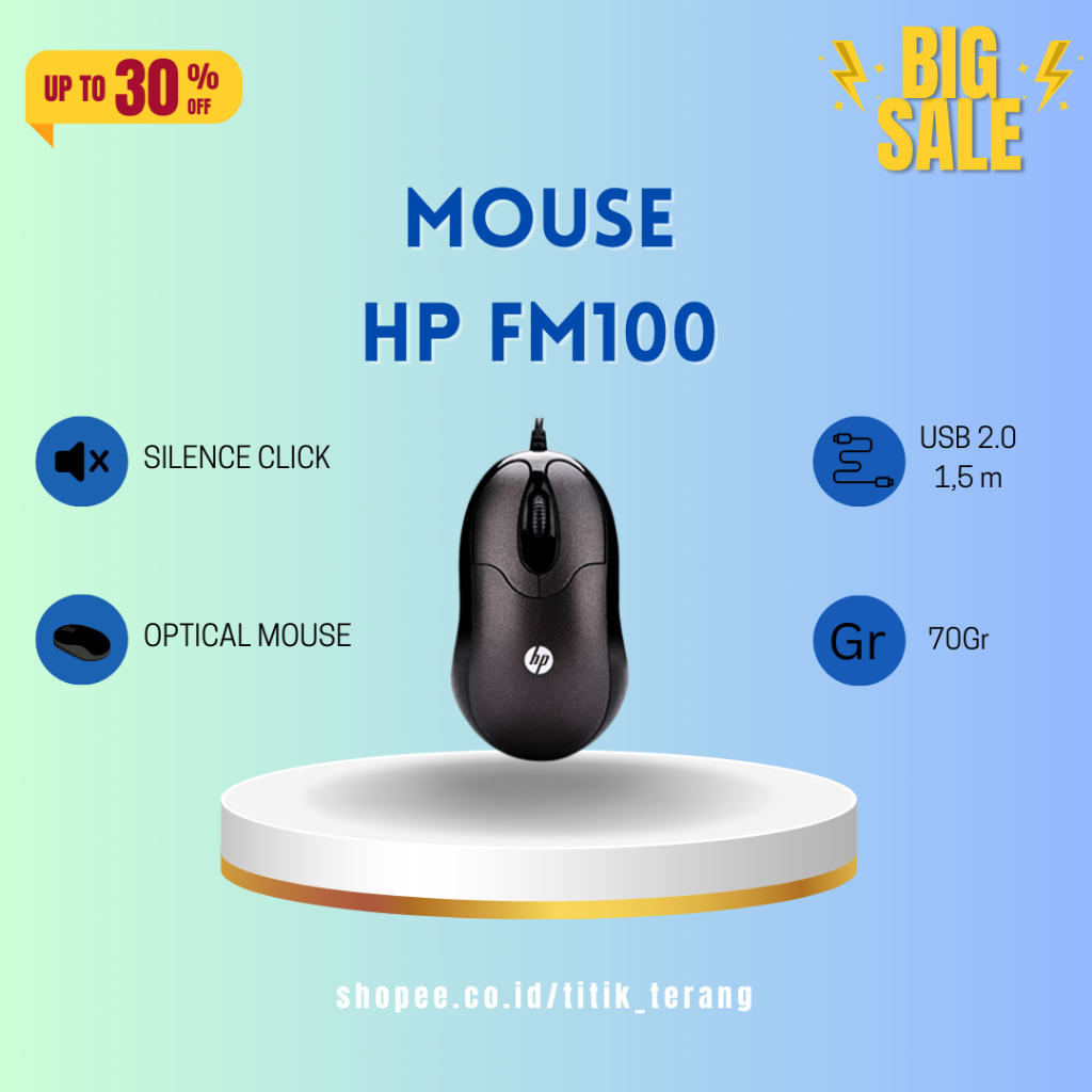 Jual Mouse Kabel FM100 Wired Mouse HP USB FM 100 | Shopee Indonesia