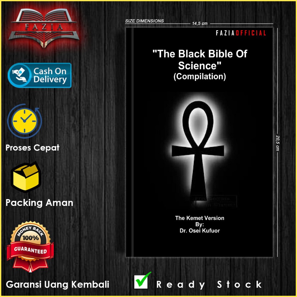Jual PRODUCT TERKECE The Black Bible Of Science by Dr Osei Kufuor English | Shopee Indonesia