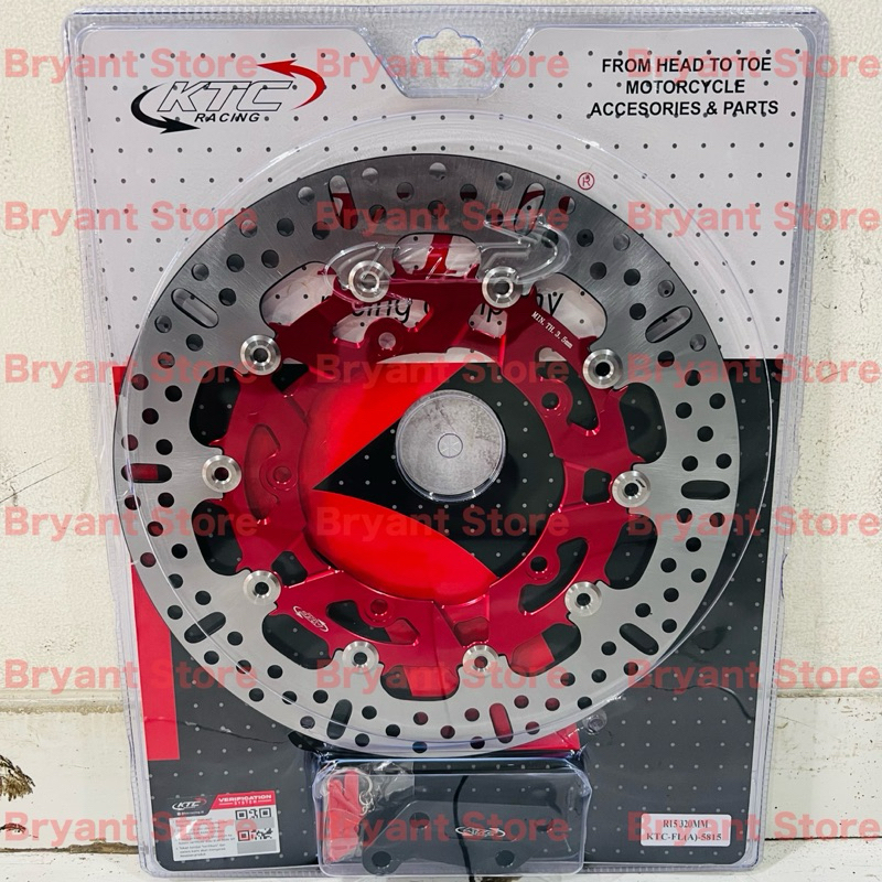 Jual PIRINGAN CAKRAM DEPAN KTC RACING ORIGINAL 320MM R15 V1 V2 VVA V3 ...