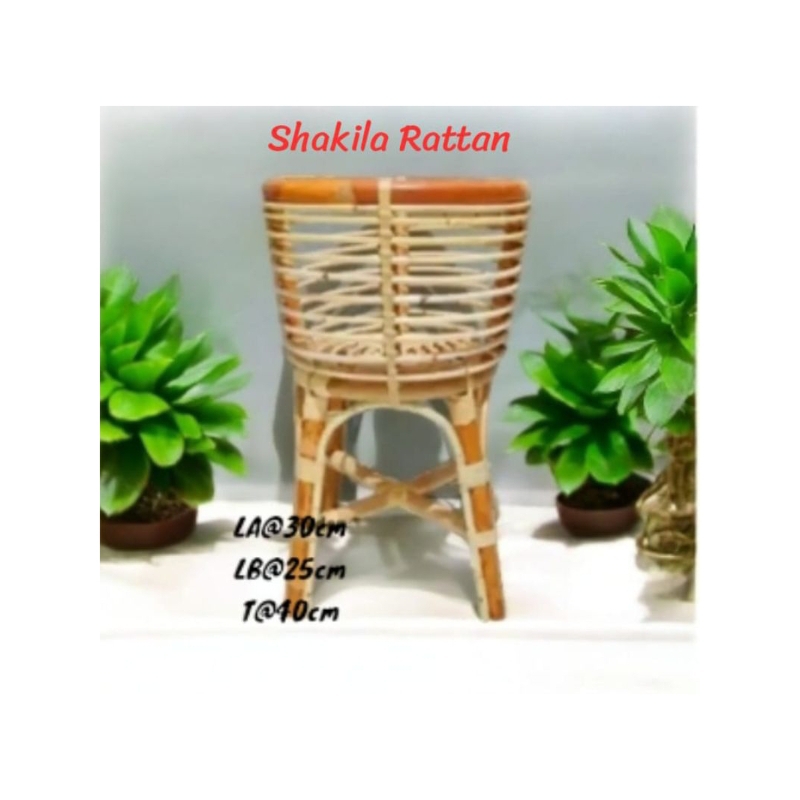 Jual Standing pot Rotan alami FINISING Mengkilap/tempat Bunga dekorasi ...
