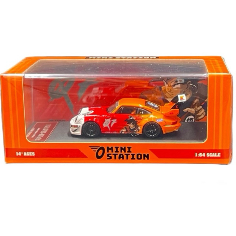 Jual Mini Station 64 Porsche RWB 964 Dragon Ball Z Son Goku Limited ...
