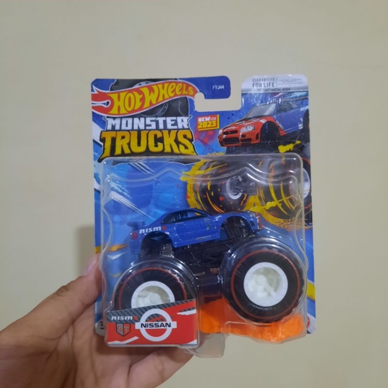 Jual Hot Wheels Monster Trucks Nissan Skyline R34 Nismo GT-R R