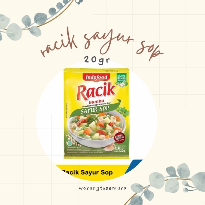 Jual racik sayur sop 20gr | Shopee Indonesia