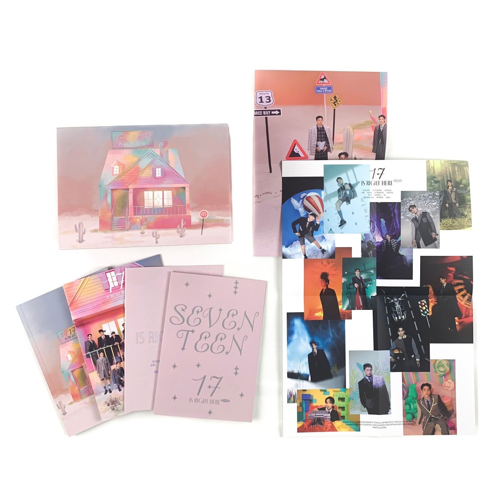 Jual [sharing] SEVENTEEN 17 IS RIGHT HERE (Deluxe Ver.) | Shopee Indonesia