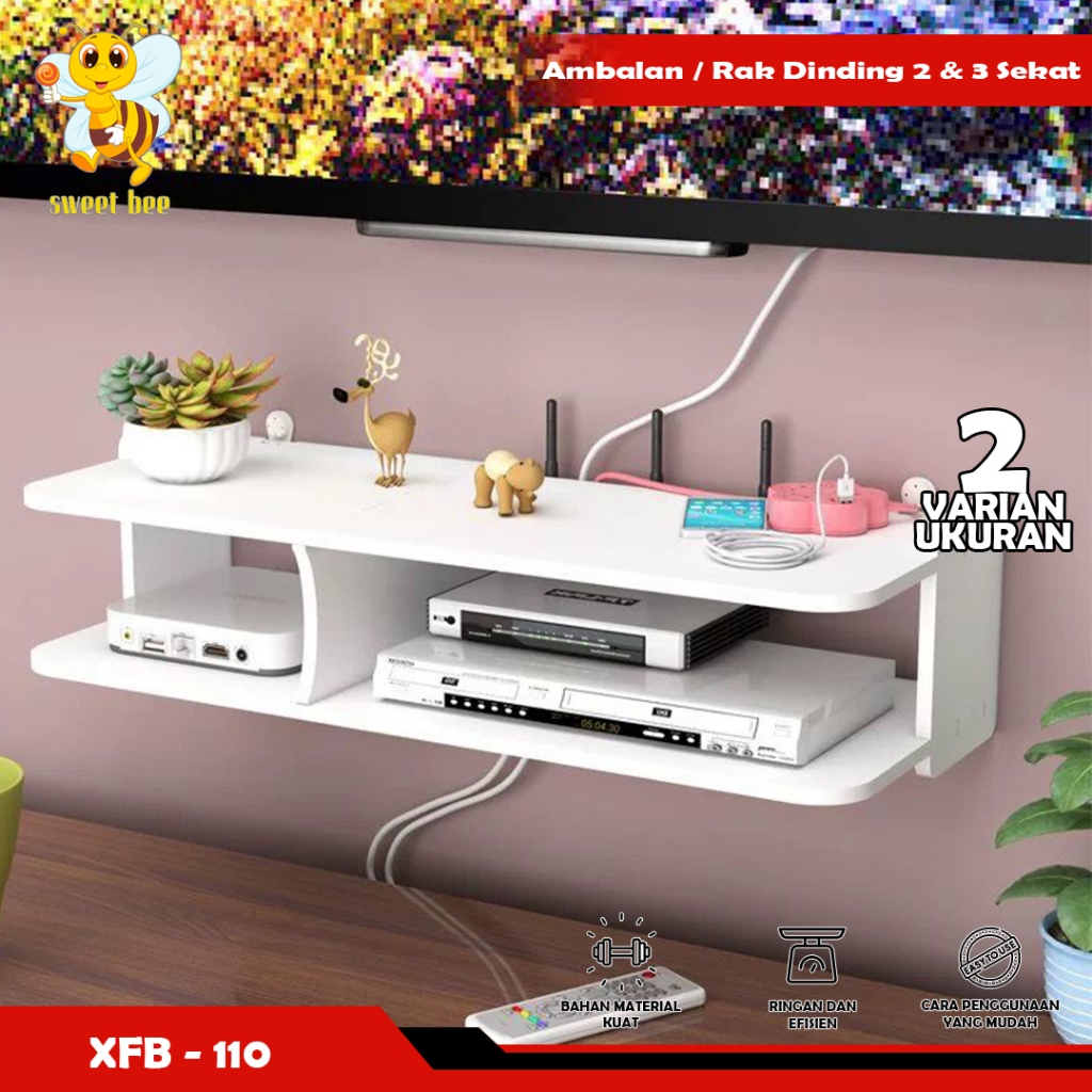 Jual Rak router 71N Kotak set-top TV kotak penyimpanan terpasang di ...