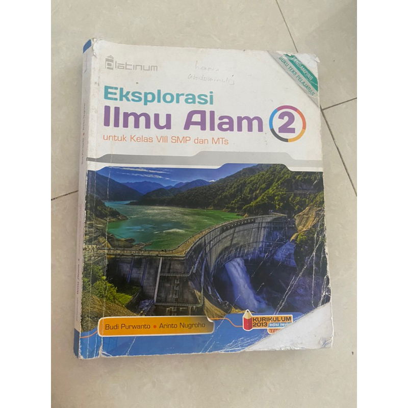Jual eksplorasi ilmu alam 2 kelas 8 / kelas VIII PLATINUM | Shopee ...