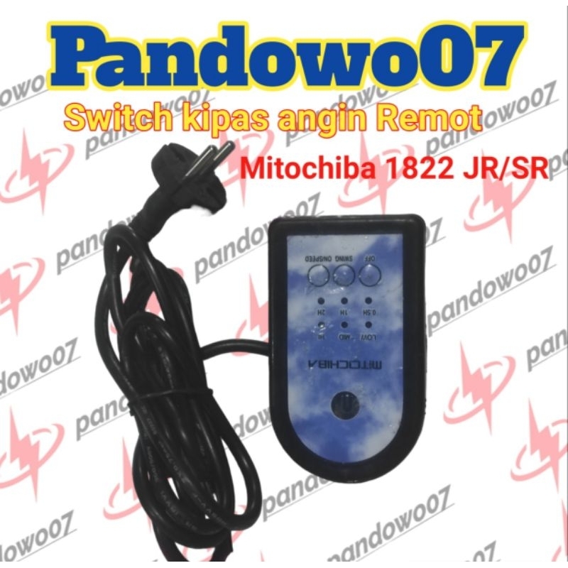 Jual SWITCH KIPAS ANGIN MITOCHIBA 1822 JR/SR# SWITCH KIPAS ANGIN 3 IN 1 ...