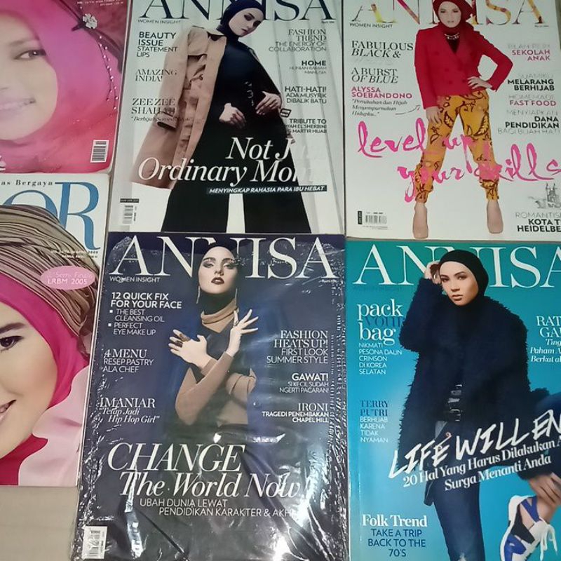 Jual Majalah Fashion Hijab Majalah Hijab Majalah Annisa Majalah