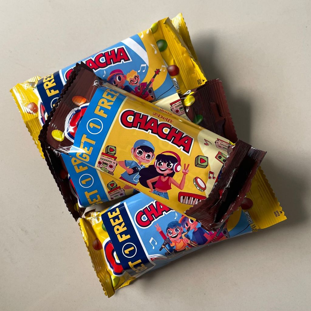 Jual CHA CHA BELI 2 GRATIS 1 MILK CHOC PEANUT 20 GRAM | COKLAT KACANG ...