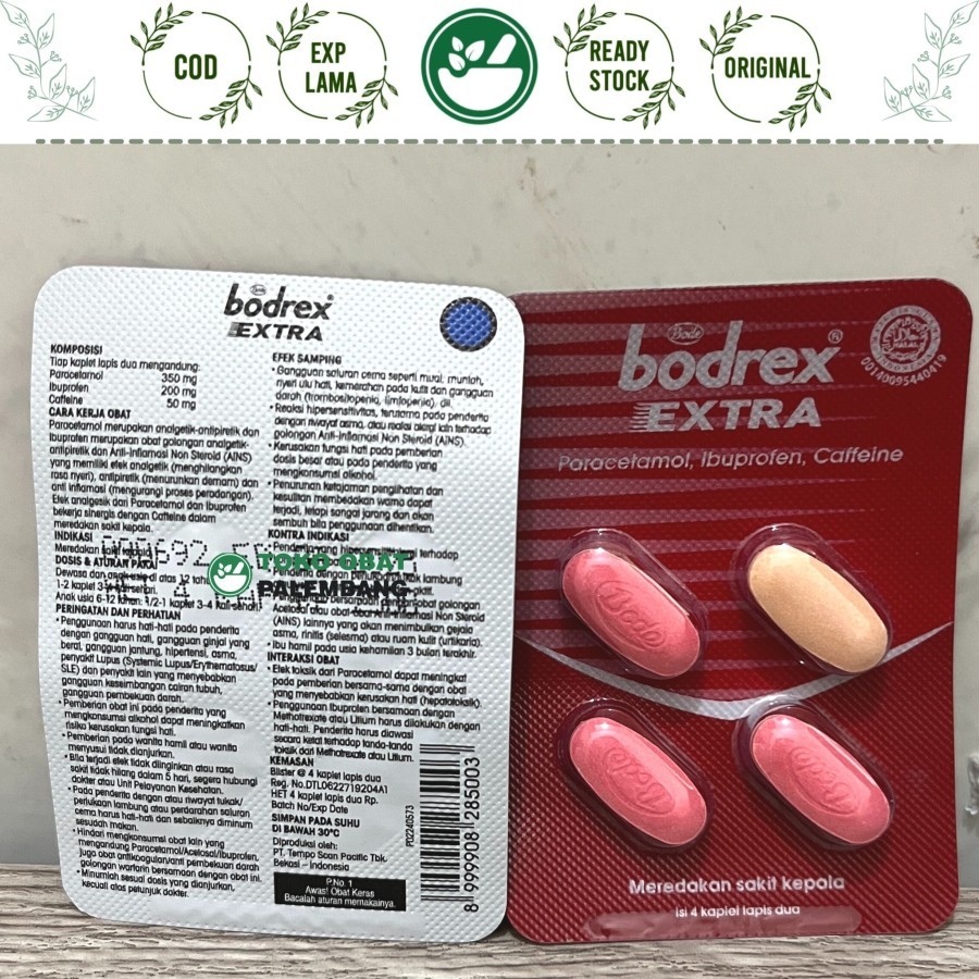 Jual BODREX EXTRA 4 KAPLET | Shopee Indonesia