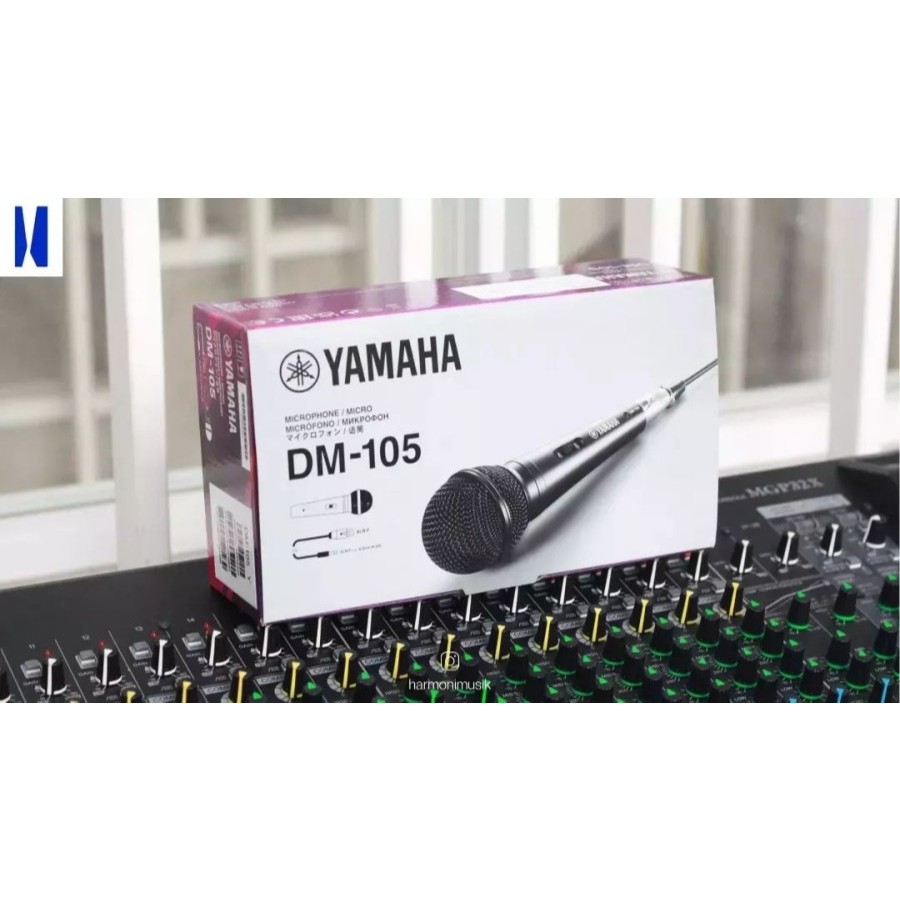 Jual Yamaha DM-105 DM105 Dynamic Mic Microphone | Shopee Indonesia