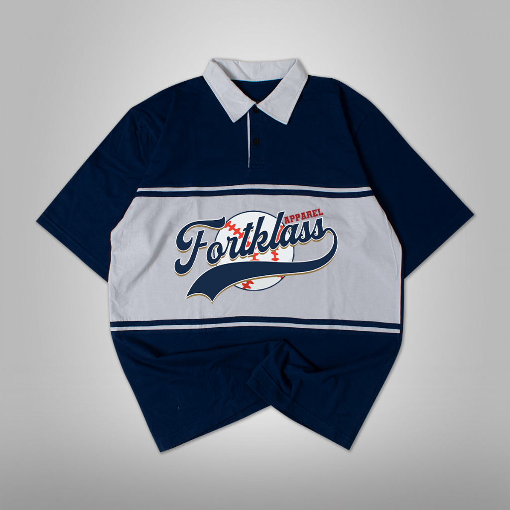 Jual FortKlass Kaos Oversize HAKONE BASEBALL T-Shirt Cowok Premium Kaos ...