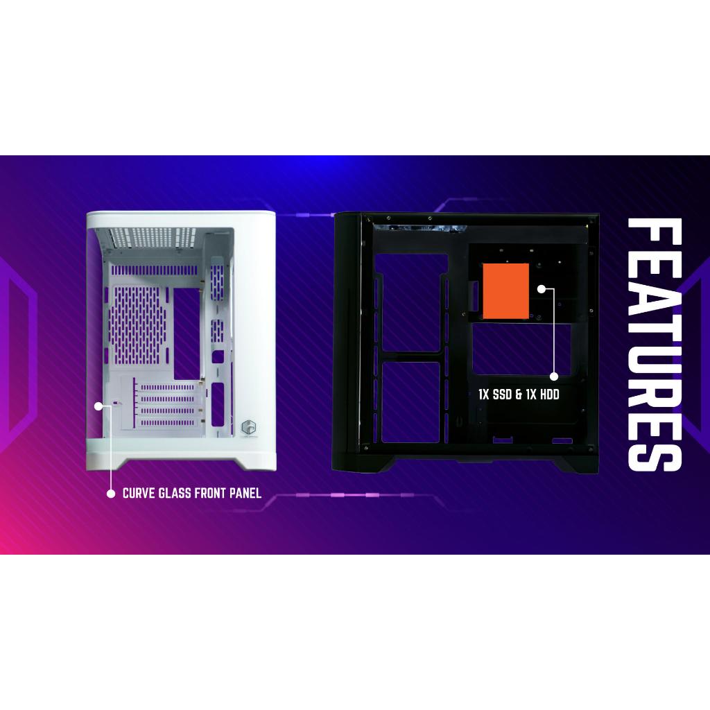 Jual CASING PC CUBE GAMING CURVAR | Shopee Indonesia