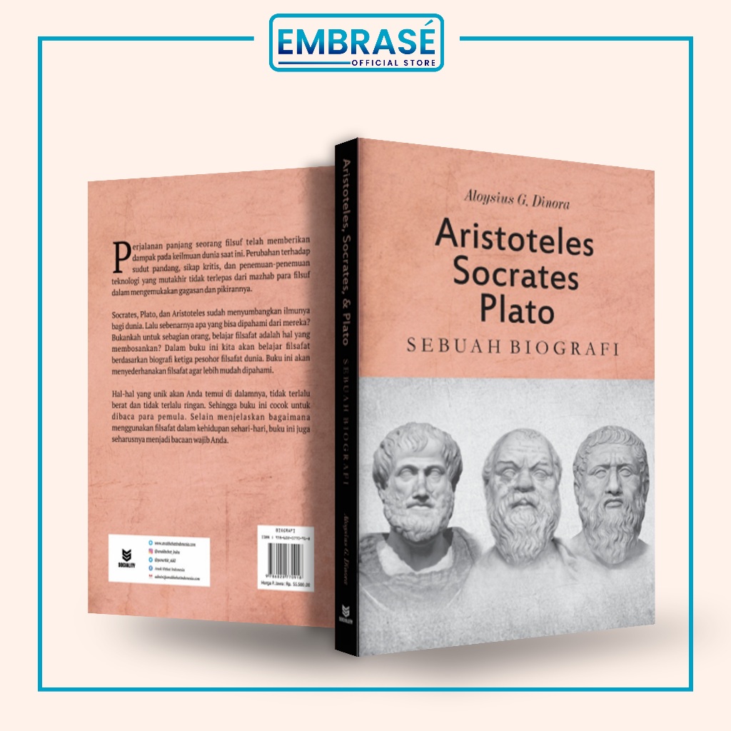 Jual Buku Aristoteles Socrates Plato Sebuah Biografi Embrase