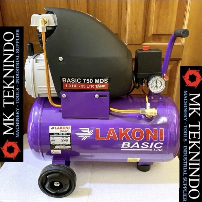 Jual Kompresor Angin Lakoni Basic 750 1HP 25Liter Compressor 25L ...
