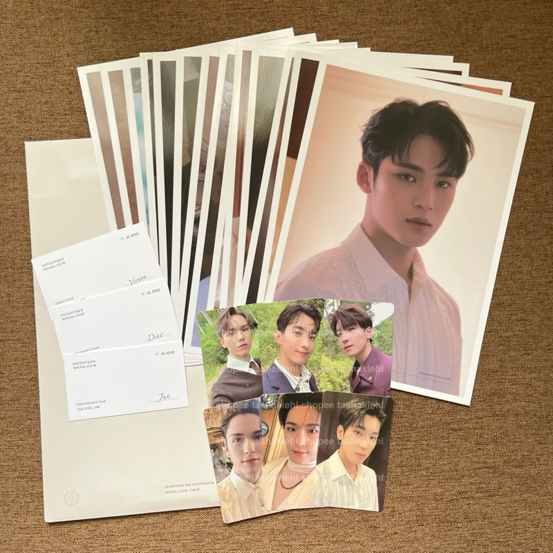 Jual [BOOKED] SEVENTEEN PHOTOBOOK SOCIAL CLUB AL FINE VER
