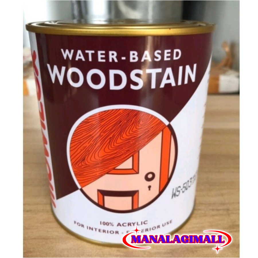 Jual Mowilex Woodstain Water Based L Politur Kayu Pelitur Air