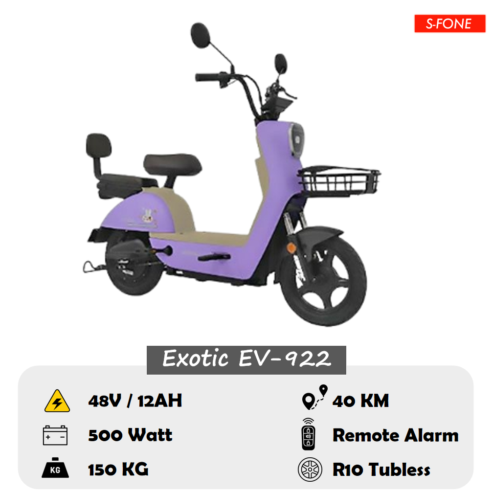 Jual Exotic EV-922 EV922 EV-922 BX EV922BX Accu 48/12 Motor 500Watt ...